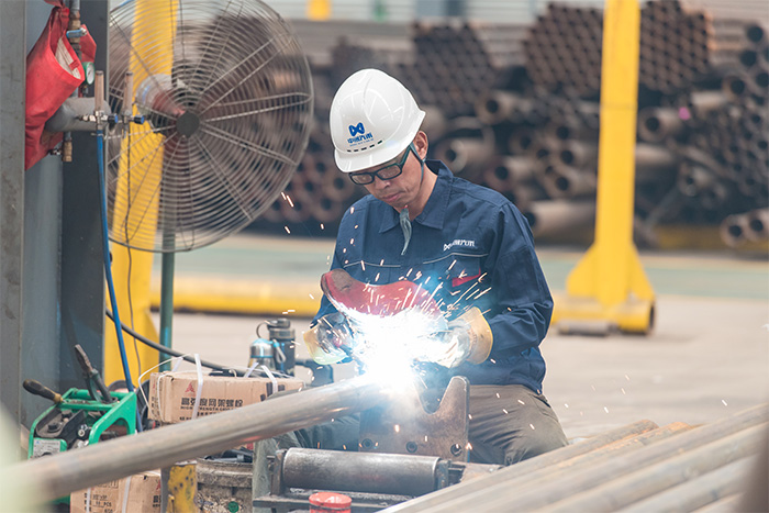 青海网架焊接车间